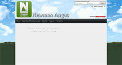 Desktop Screenshot of newmanangus.dvauction.com